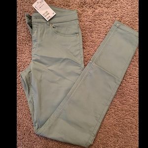 Blue green H&M jeans